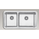 Kohler K-3664T-H-NA PROLOGUE 大小槽 台上/台下雙用廚盆